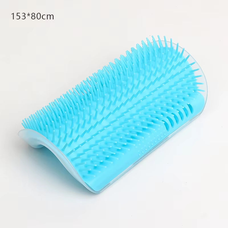 Cat Massage Tool Pet Hair Removal Massage Comb Wall Corner Self Cleaning Rubbing Brush Cats Toys Pet Beauty Supplies